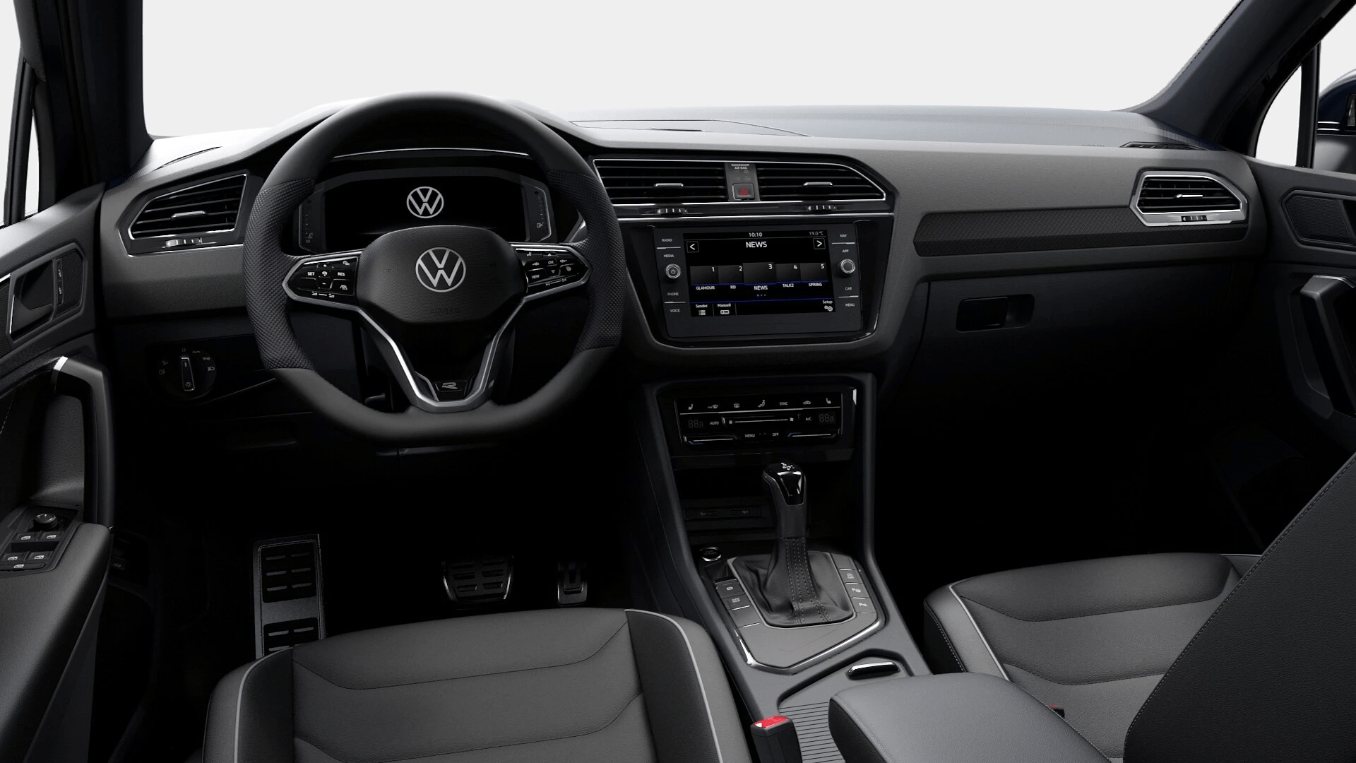 Intérieur de la Volkswagen Tiguan